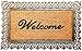 Onlymat Golden Brown Natural Rubber Coir Doormat 75 cm x 45 cm x 1 cm for Main Door, Bathroom, Bedroom, Entrance, Kitchen, Home, Entryway, Main Door, Office, Bed room, Shop, Floor with Hard, Ecofriendly, Thick Material & PVC for Welcome and Big/Large/Long Size Floor Door Mat Room Decor, Essentials Great Deals on Items Matt Chatai RS.444.00