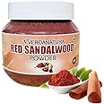 VVERDANATURA - Red Sandalwood Powder for face|Lal Chandan Powder|Raktha Chandanam) For brightening and Glowing skin Reduce Acne marks. For men and women.90gm