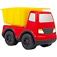 Giggles Funskool - Mini Vehicles Dump Truck, Multicolour Push and Go Construction Vehicle, Develops Motor Skills,Toy for 1 Year Old, Infant and Preschool Toys