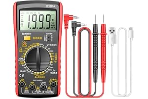 Digital multimeter DT9205A, automatisk spänningstestare med bakgrundsbelysning, hög noggrannhetsmätare, elektriskt testverkty