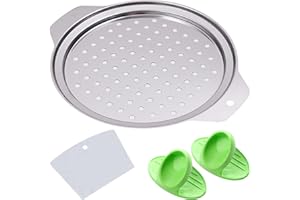 GOMETY Spätzlesieb Aus Edelstahl Runden, Spätzlesieb Für Töpfe (24-28cm) - Mühelose Und Schnelle Herstellung Von Spätzle, Spätzlereibe Mit Schaumlöffel, Mit Isolierte Fingerlinge, Für Kurze Spätzle