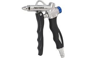 FIRSTINFO TOOLS FIT YOUR NEEDS FIRSTINFO A18565EU | Pistola soffiatrice d'aria a 2 vie | con Flusso d'Aria Regolabile | Inclusi 2 ugelli intercambiabili