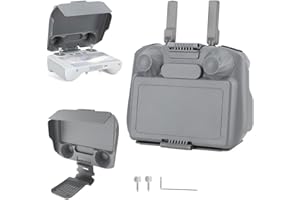 Prodrocam Mini 4 Pro - Parasol para DJI RC 2, con placas de protección para DJI Mini 4 Pro/Air 3 Drone, ABS