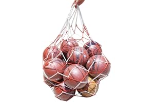 Ogquaton Sac de Basket-Ball Filet de Football Poche de Maillage épais Porter Sac en Nylon pour Ballon de Football de Volley-Ball