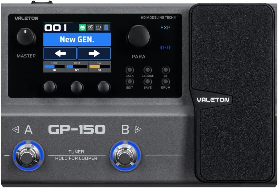 Foire Aux Questions Essentielles sur le Valeton GP-150 Gitaar Multi-effectprocessor M
