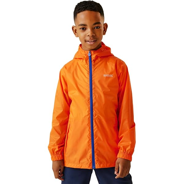 Veste Imperméable CMP G Rain Fix Mixte Enfant - Anti-Pluie Et Vent - WP5000 - Pliable Avec Sac