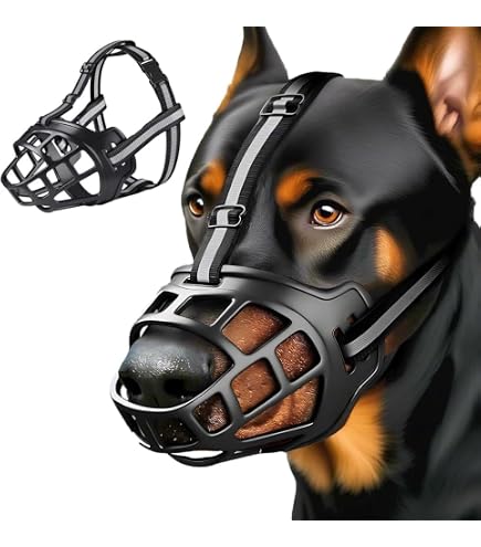 Muselière Pour Chien En Silicone Souple - Taille Universelle, Anti-morsure, Confortable Et Aérée - 6