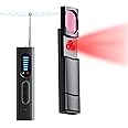 Nadiaen Hidden Camera Detector Spy Camera Detector Portable Bug RF Detector Device for Gps Tracker Wireless Listening Device Hidden Camera Finder in Hotel Office Bathroom 6 Levels Sensitivity