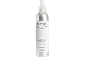 CLOTHES DOCTOR Knitwear Mist Lavender and Thyme | Hated By Moths, Refresh, Scent & Soften| Spray onto Wool Cashmere Mohair Angora & Mixed Yarn Knitwear | Natural Ingredients Vegan Biodegradable Made in Britain