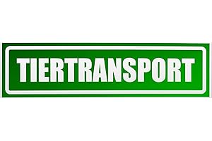 ‎KIWISTAR Kiwistar Tiertransport invertiert Magnetschild Schild magnetisch - 30cm Grün - reflektierend - Magnetfolie für Auto PKW Kfz