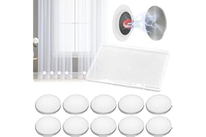 JWOGNGLS 10 par magnesów do zasłony prysznicowej, kolor biały, magnetyczny obciążnik, okrągła zasłona prysznicowa, magnesy na dole do zasłon prysznicowych, firanek, obrusów