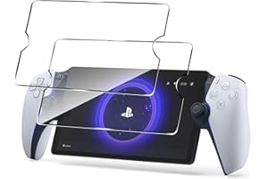 Aerku 2 Stück Schutzfolie für Sony PS5 PlayStation Portal für Panzerglas, 0.33mm Ultra-Klar Folie, 9H Härte Displayschutzfolie, Anti-Kratzen Schutzglas, Anti-Bläschen Panzerfolie
