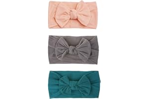 Hocaies Fasce Bambina Neonata Elastica Fascia Neonato Fasce per Bambini Fiocchi Fasce Capelli Bambina Fascia Bambina Accessori Fasce