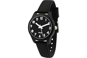 DTKID Kinderuhren Jungen Mädchen, Kinder wasserdichte Analoge Uhr Weiches Gummiband Einfach zu Lesen Dial Zeitunterricht Armbanduhr Kinder