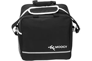 MOPHOEXII Ski Boot Bag -Ski Boots Snowboard Boots Bag Waterproof Travel Boot Bag for Ski Helmets, Goggles, Gloves, Ski Apparel & Boot Storage