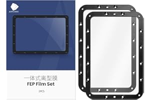 UNITAK3D ANYCUBIC Photon MONO 2 MONO4 10K FEP Film 197 * 131mm 2Pcs Resin Vat FEP Photon Mono 2 Upgrades 3D Printer Accessories Compatible with Anycubic Photon MONO 2 UV DLP LCD Resin Imprimantes 3D