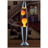 Bilger B&uuml;y&uuml;k Boy Lav Lambası Lava Lamp 41 Cm, Sarı, 10 x 10