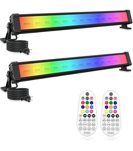 Projecteur LED RGB Extérieur 60W T-SUN - Bluetooth, App, Télécommande, Sync Musique, IP66 - 11