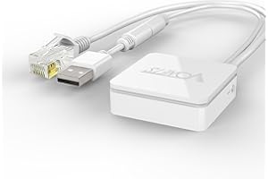 VONETS VONET Mini routeur WiFi 2,4 GHz Point d'accès WiFi Portable Pont WiFi Répéteur sans Fil Ethernet vers WiFi WAN LAN 2 Ports RJ45 alimentés par DC/USB pour imprimante IP d'hôtel VAR11N-300