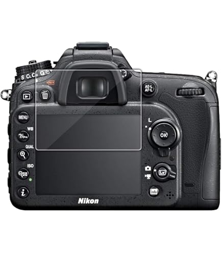 savvies 6 Pezzi Pellicola Protettiva per Nikon D200 Protezione Schermo Trasparente