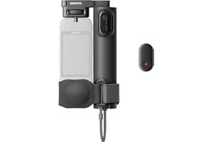 Insta360 Kit télécommande et Perche à Selfie Rabattable 2-en-1, Perche Invisible et Mini télécommande, Compatible camérasX5, X4, X3 (Fixation 1/4").
