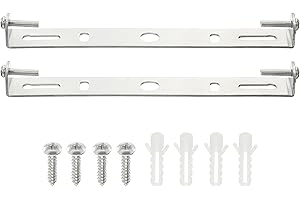 sourcing map Plaque de Suspendre Plafonnier Clair, 150x19x15mm Éclairage Luminaire Montage Support pour Maison Bureau Lustre, 2 Ensembles