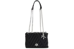 Armani Exchange Margareth Medium Crossbody, Tracolla Donna, Taglia Unica