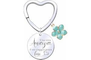 MNBVBV Regalo Amica Portachiavi Compleanno Regalo Collega Idee Regalo Migliore Amica Collega Speciale Originali Portachiavi Amicizia Donna Regalo Uomo Compleanno Regalo Laurea Sorella Ragazza