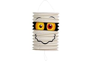 Folat Laterne * MUMIE * für Halloween oder Horror-Party // mit 16cm Duchmess