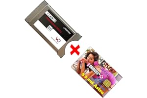 Redabel Redlight Sat Viaccess Erotik Paket: 5 Kanäle 12 Monate Astra-19° Karte + CI-Modul