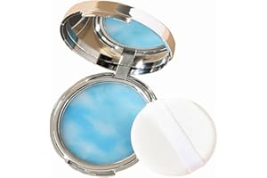SURORAIN Oil Control Face Pressed Powder, Jelly Gesichts-Make-up-Fixierpuder, puderfrei, zart und hautfreundlich, Minimiert Poren und feine Linien, langanhaltendes Finish, leichte, wasserfeste Gesichtskosmetik