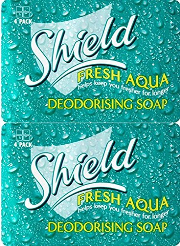 Shield Soap Aqua 4 Pack 115g x 2 Packs