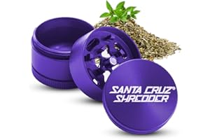 SANTA CRUZ SHREDDER Santa Cruz Aktenvernichter Mahlwerk mit Cali Crusher Pollen Press 3 Piece Medium violett