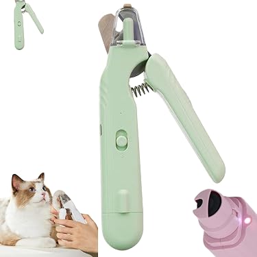 LJ-ZXS-120211 Nagelknipser Für Katzen & Kleine Hunde | 2 Stück Set | Mit Abgewinkelten Klingen Aus Edelstahl
