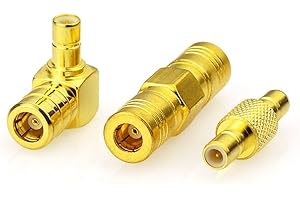 Eightwood Antenne Radio Dab Adaptateur SMB Kit 3 Type RF Coaxial Dab Voiture Antenne FM Radio pour Dab Radio Ham Radio Pioneer Kenwood Alpine JVC