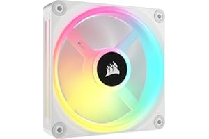 ‎CORSAIR Corsair iCUE LINK QX120 RGB Magnetic Dome RGB Fan 120 mm White