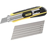STANLEY FATMAX Cartridge Cutter 18mm Quick Change Blade, 0-10-481 | Instant blade replacement and release, durable stainless