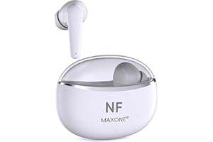 SECURITY TOYS Auriculares Inalámbricos, Auricular con Bluetooth Sonido Estéreo HD HiFi y Cancelación de Ruido | Cascos Deportivos 48H Impermeables, Carga Rápida