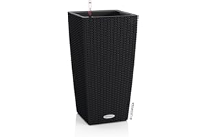 Lechuza Cubico Cottage 30 inches Planter with Sub-Irrigation System, 57 cm