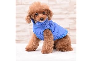 Rantow Autunno Inverno Cane di Cane da Compagnia, Caldo Cappotto, 7 Colori Pet Classico Outwear Giù Giacca per Teddy, Yorkshire Terrier, Chihuahua, Pomerania