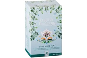 GENERICO English Tea Shop® | Puro Tè Bianco Biologico | Tè Bianco 100% Purificante | 20 Bustine di Tè Bianco BIO (40 Gr)