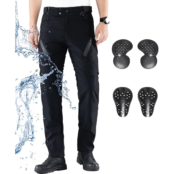 Pantaloni Moto Macna Forge – Modello Nero, Taglia XL, Pantaloni Tecnici Per Motociclisti