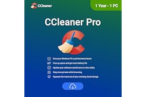GEN CCleaner Pro | 1 Device | 1 Year Subscription | Activation Code by email