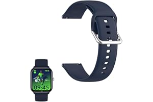 YANGC Compatible pour Mode Silicone Classique Bracelet De Remplacement Compatible pour ICE-WATCH Montre Connectée enfant ICE smart junior 2.0 1,75 Pouces