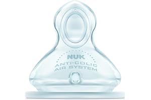 NUK First Choice - 710014-2 silicona Pezones - 2 First Choice Tamaño 2 - Leche - M