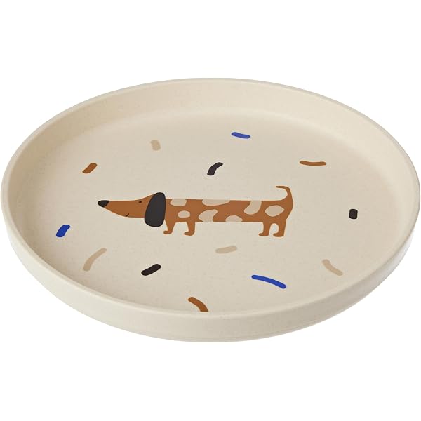Miniland Meal Set Round Candy – Rundes Geschirrset Für Kinder Mit Rutschfestem Besteck & Becher, BLW-geeignet