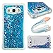 Produktbild Hülle für Samsung Galaxy J3 2016 / J320, Kreative Etui Hülle Glitzer Flüssig Handyhülle Schutz Case Kristal Durchsichtig Transparent Kristall Weich Silikon TPU Handytasche Cover für Samsung Galaxy J3 2016 / J320,Hancda Glitter Bling Sparkle Flüssig 3D Liquid Glänzend Cool Backcover Durchsichtig Handy Tasche Stoßfest Flexibel Dünn Bumper Case Kratzfeste Schale für Samsung Galaxy J3 2016 / J320 - Blau,glitter bling