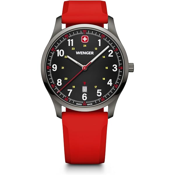 WENGER Swiss Made Seaforce Analog Quartz Black Dial Men's Watch