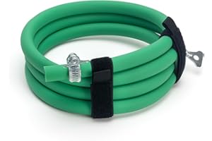 SPI Drain Down Hose Kit, 2-Meter Pipe with 2 Hook and Loop Storage Straps, 2 Hose Clamps, with Anti-Kink Technology for Swift Drainage of Central Heating Systems, Ideal for Radiator Repair