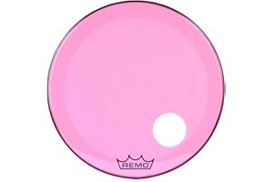 Remo Schlagzeugfell Colortone Powerstroke 3 clear ported 26" P3-1326-CT-PKOH pink